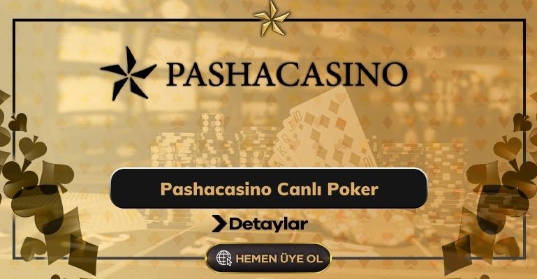 Pashacasino Canlı Poker