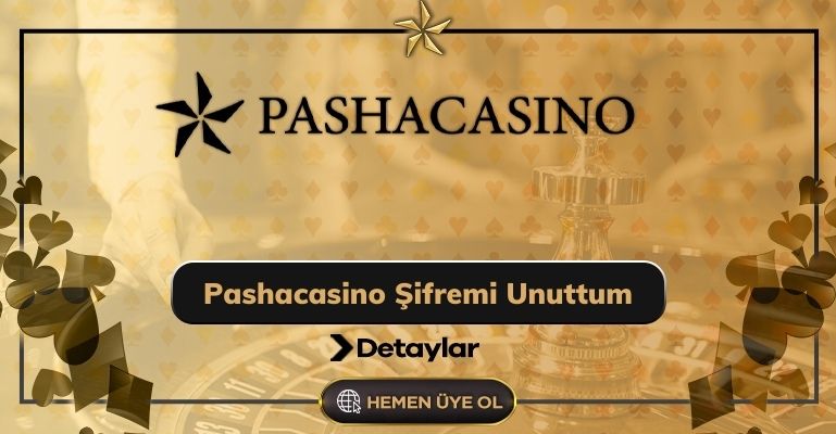 Pashacasino Şifremi Unuttum